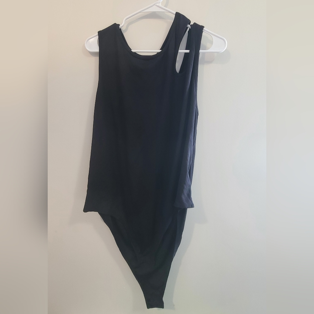 Cider Black Tank TopCider Black Bodysuit Sleeveless One Piece 4XL Bodycon